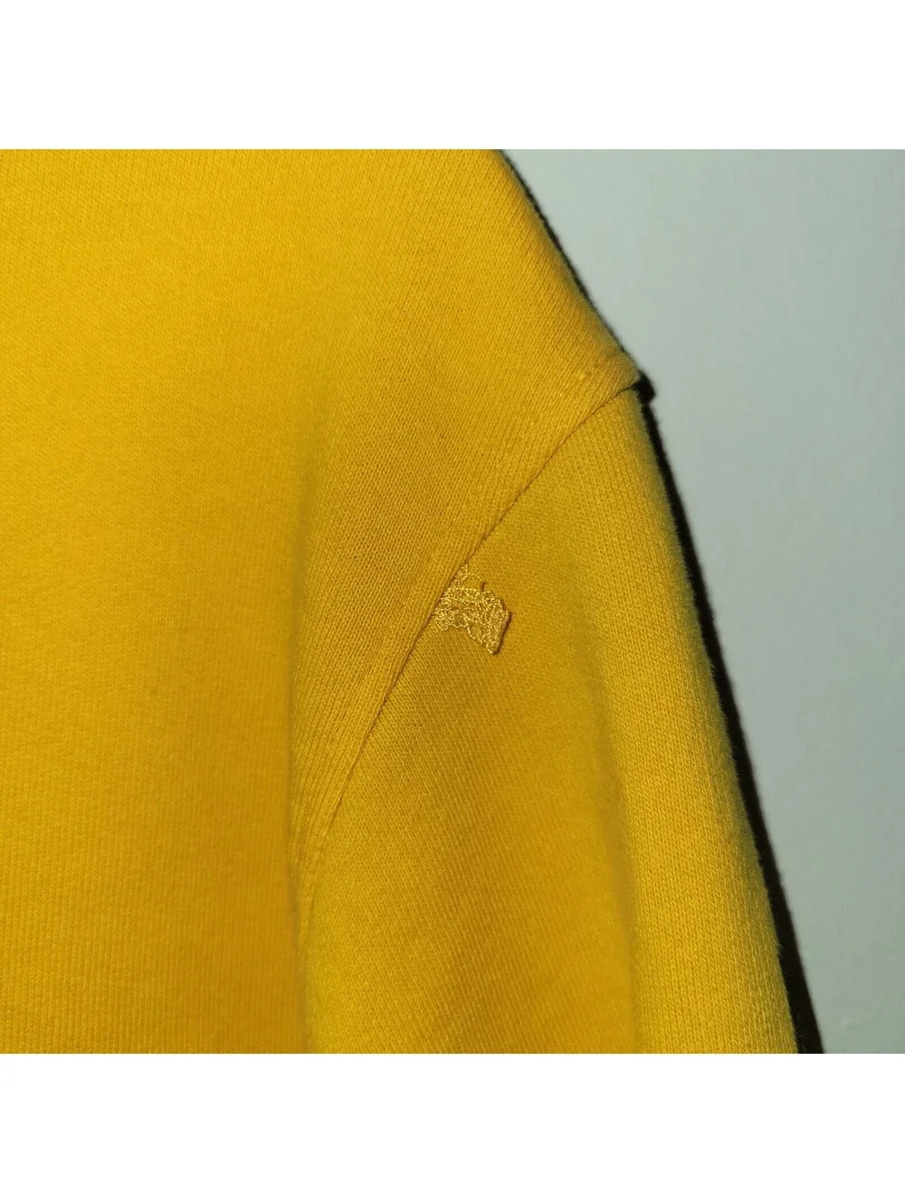 Justin Bieber Purpose Tour Sweatshirt Mens Medium Yellow Checkerboard